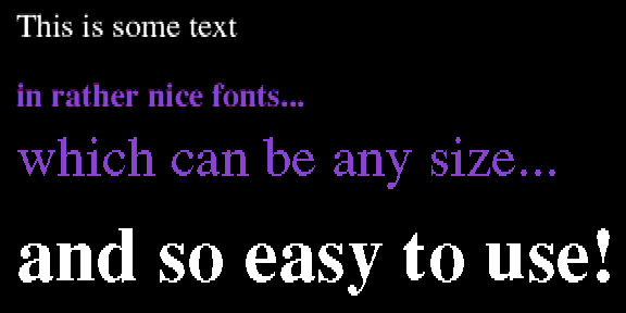 What anyone can do with RISC OS 3 fonts